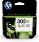 Preview: HP 305XL TriColor Druckerpatrone Cyan Magenta Gelb – Original Tinte mit hoher Reichweite 3YM63AE